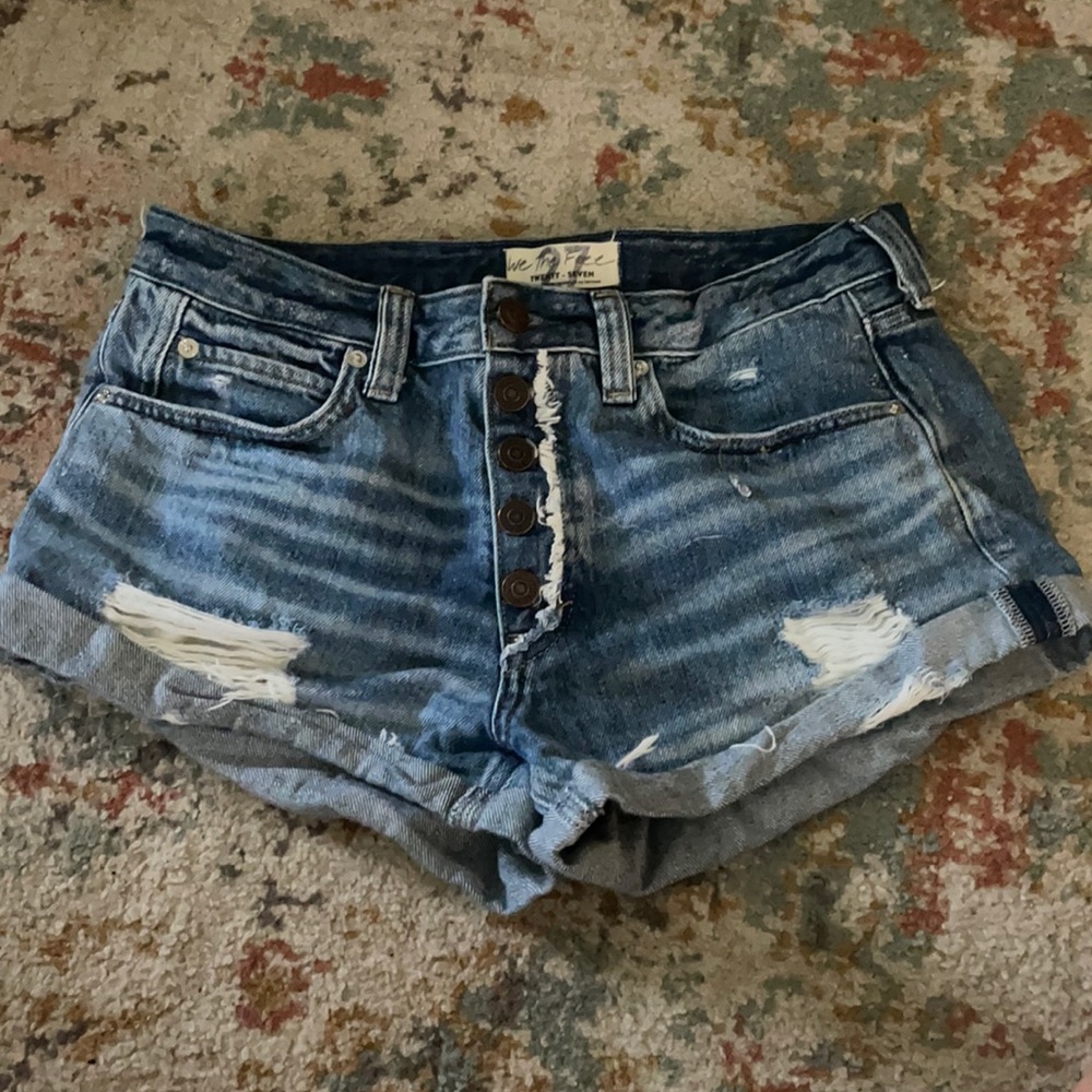 We the Free denim shorts